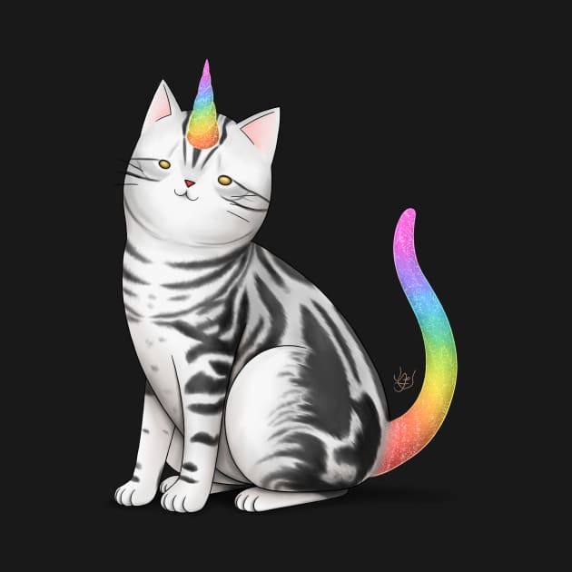 Unicorn Cat by BastetLand