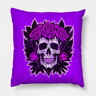 Calavera Sugar Skull Pillow