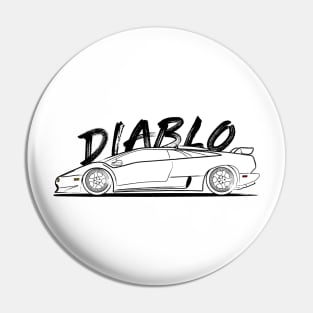 Lambo Diablo Pin