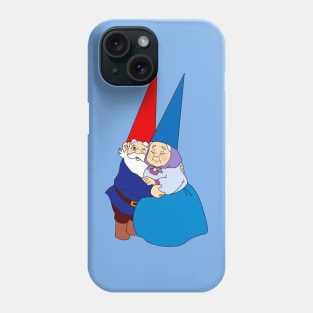 David the Gnome and Lisa Retro Phone Case