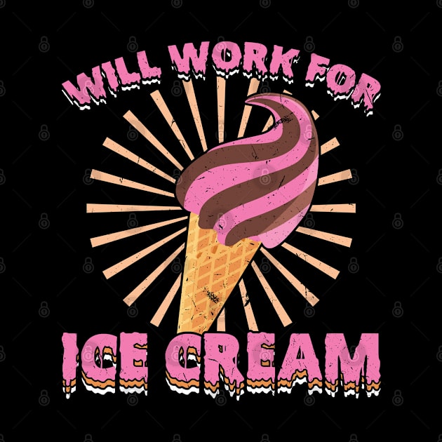 Will work for Ice Cream by Peco-Designs