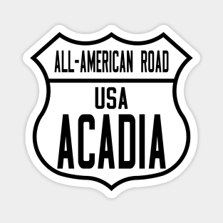 Acadia All-American Road route shield Magnet