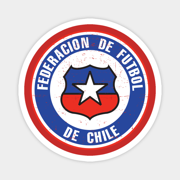 Federacion de Futbol de chile Magnet by verde