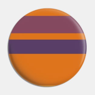 A prime alliance of Old Heliotrope, Dark Mauve, Giant'S Club, Brownish Orange and Mango stripes. Pin