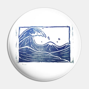 Blue Wave Pin