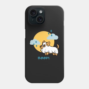 Boo Boop Halloween Ghost Dog Phone Case