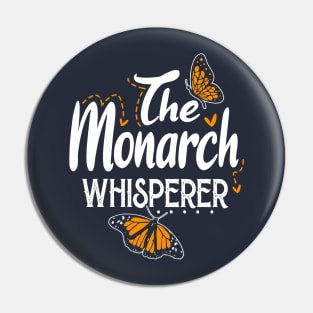 The Monarch Whisperer Pin