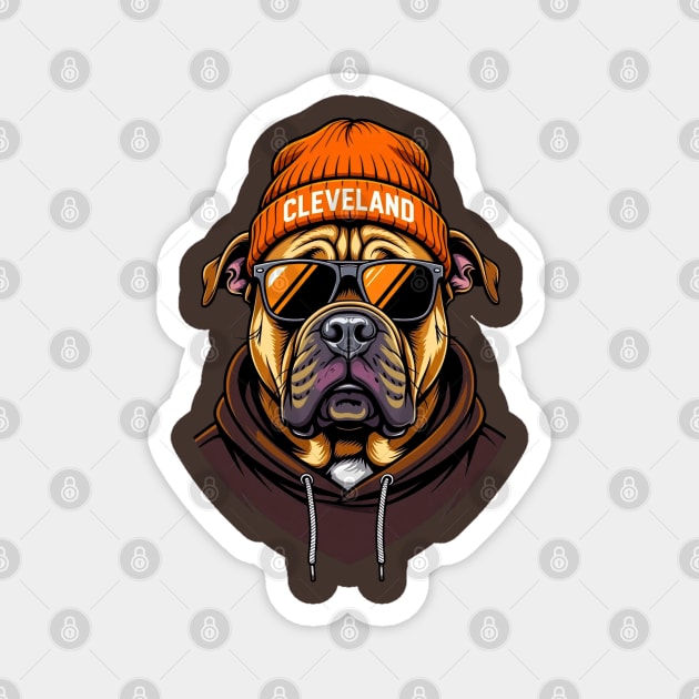 Cleveland Spirit Animal Magnet by UrbanLifeApparel