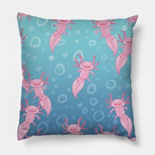 Axolotl Playtime Pillow