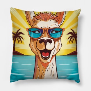 Summer Lama Pillow