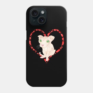 UKRANIAN LEVKOY CAT HEART Phone Case