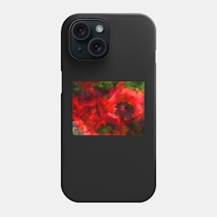 Burning Poppies Phone Case