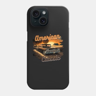 American Classic Car Inspired by the Chevy Impala Phone Case