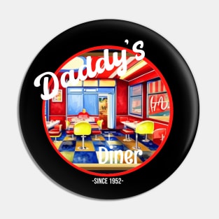 Daddy's Diner Pin