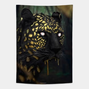 Golden cheetah Tapestry