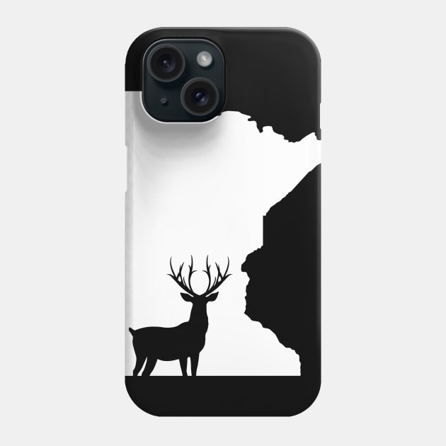 Vintage Minnesota Deer Hunting Aesthetic Phone Case by dewinpal