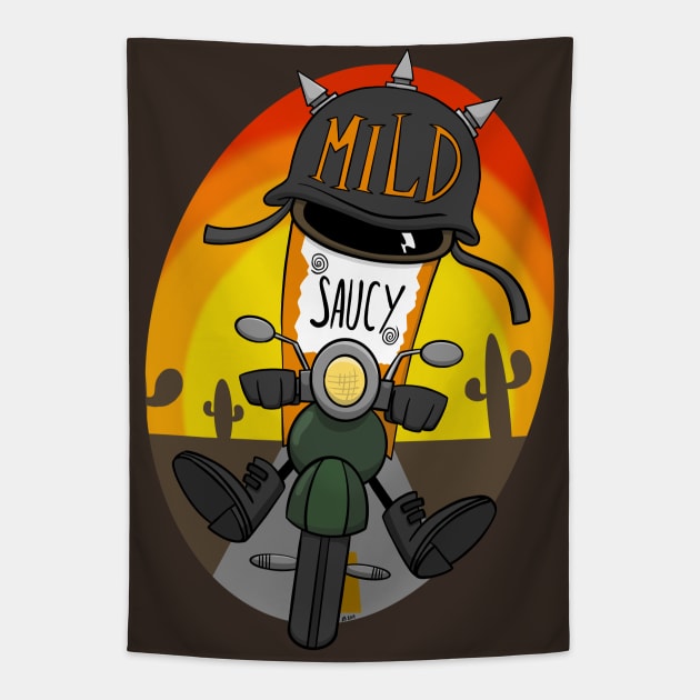 Born to be mild Tapestry by joshbaldwin391