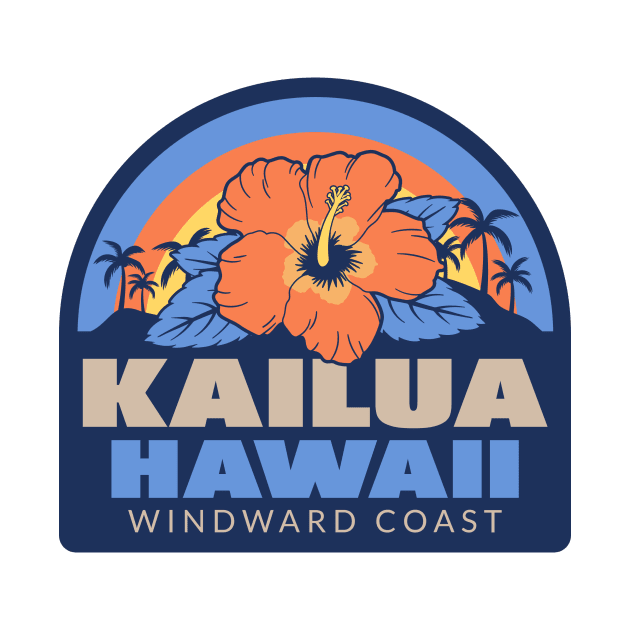 KAILUA HAWAII T-SHIRT by Cult Classics