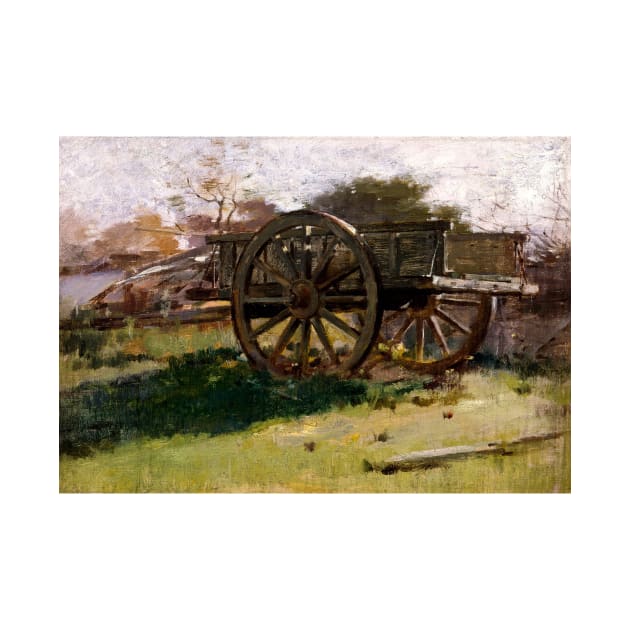 Cart, Nantucket by Theodore Robinson by Classic Art Stall