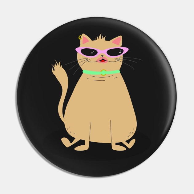 Cat wearing sunglasses Pin by YaiVargas