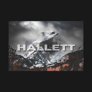 Hallett Peak Poster T-Shirt