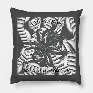 Igor & More Tarantula Liminal Spaces White Pillow