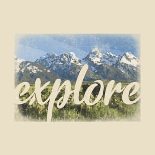 Explore Wyoming T-Shirt