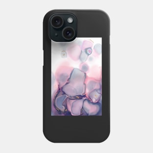 Pink and Blue Ink Phone Case