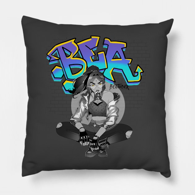 Not your ordinary Bea! Pillow by BeetuberBea