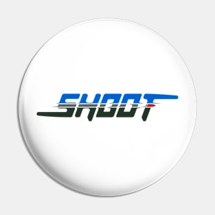 Shoot artwork Pin