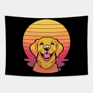 awesome retriever enthusiasts dog adorable for mom Tapestry