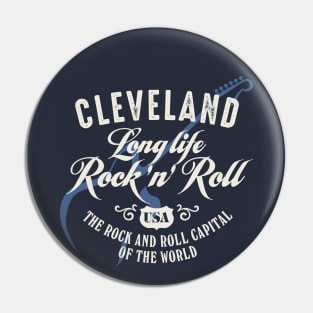 Cleveland Rock And Roll Pin