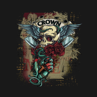 Skulls And Roses T Shirts Teepublic