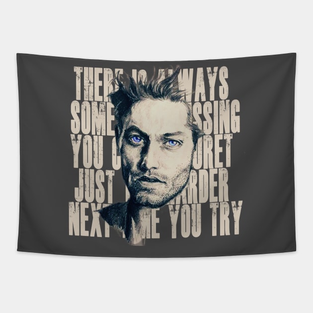 Greg kheel Tapestry by Memoalatouly