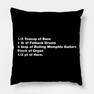 Memphis Soul Stew Pillow