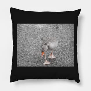 Lovely Weather For Ducks Pillow