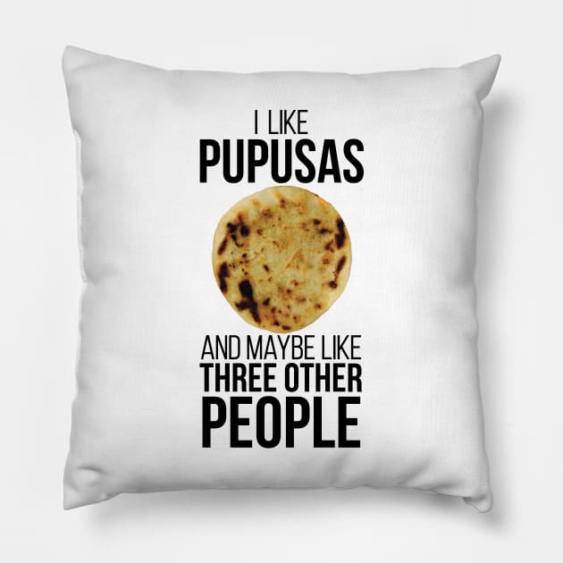 Pupusas El Salvador Gift Salvadorian Food Salvi Salvatrucha Latina Loroco Queso Pillow by Shirtsurf