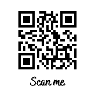 QR Code Design (Scan for Message) T-Shirt