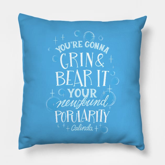 Wicked Musical Popular Pillow by KitCronk