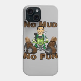 No Mud No Fun Off Road Tractor Green Phone Case