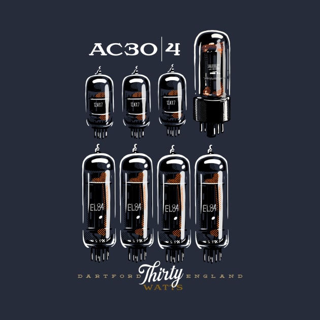 Vox AC 30 tube schematic by SerifsWhiskey