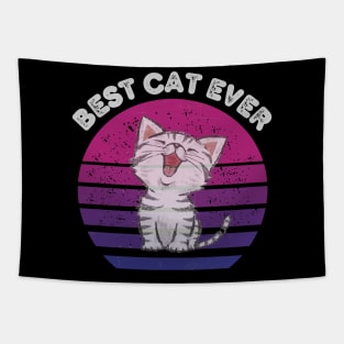 best cat ever poster Tapestry