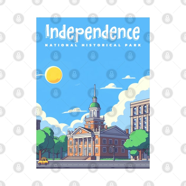 Independece Hall by Springfield Mode On