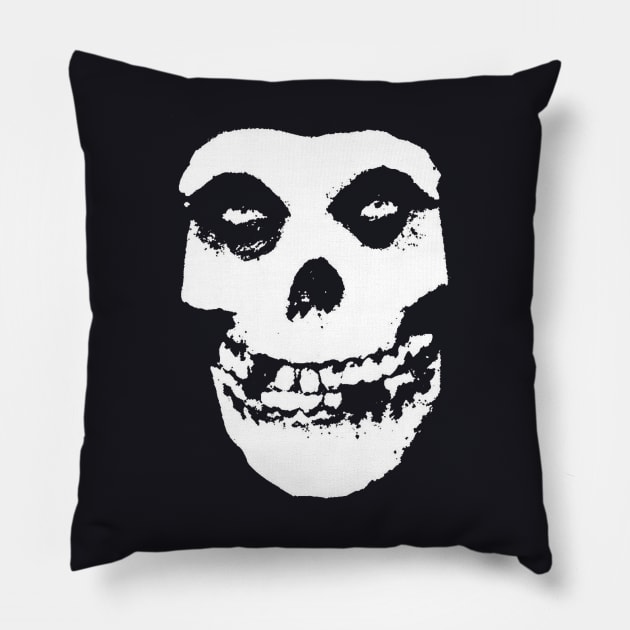 crimson ghost Pillow by UNDER THE QUARTER