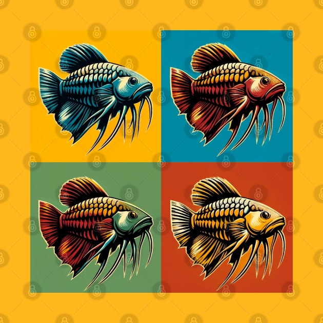 Bronze Corydoras - Cool Tropical Fish by PawPopArt