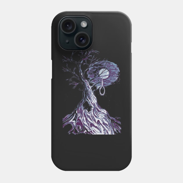 The gallows tree Phone Case by Glenbobagins