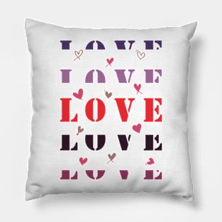 Infinite Love in colors Pillow