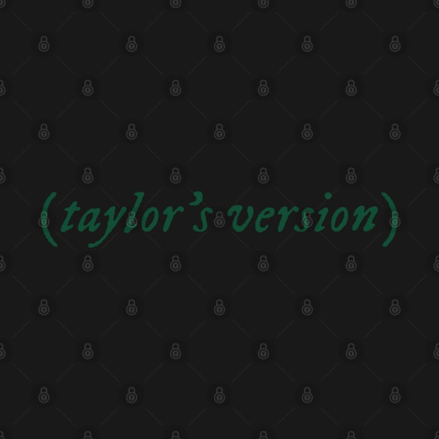 Copia de Taylors version dark green by cozystore