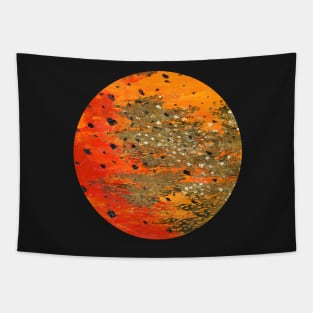 Sunset sea (circle I/II) Tapestry