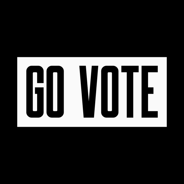 GO VOTE by Happy. Healthy. Grateful.